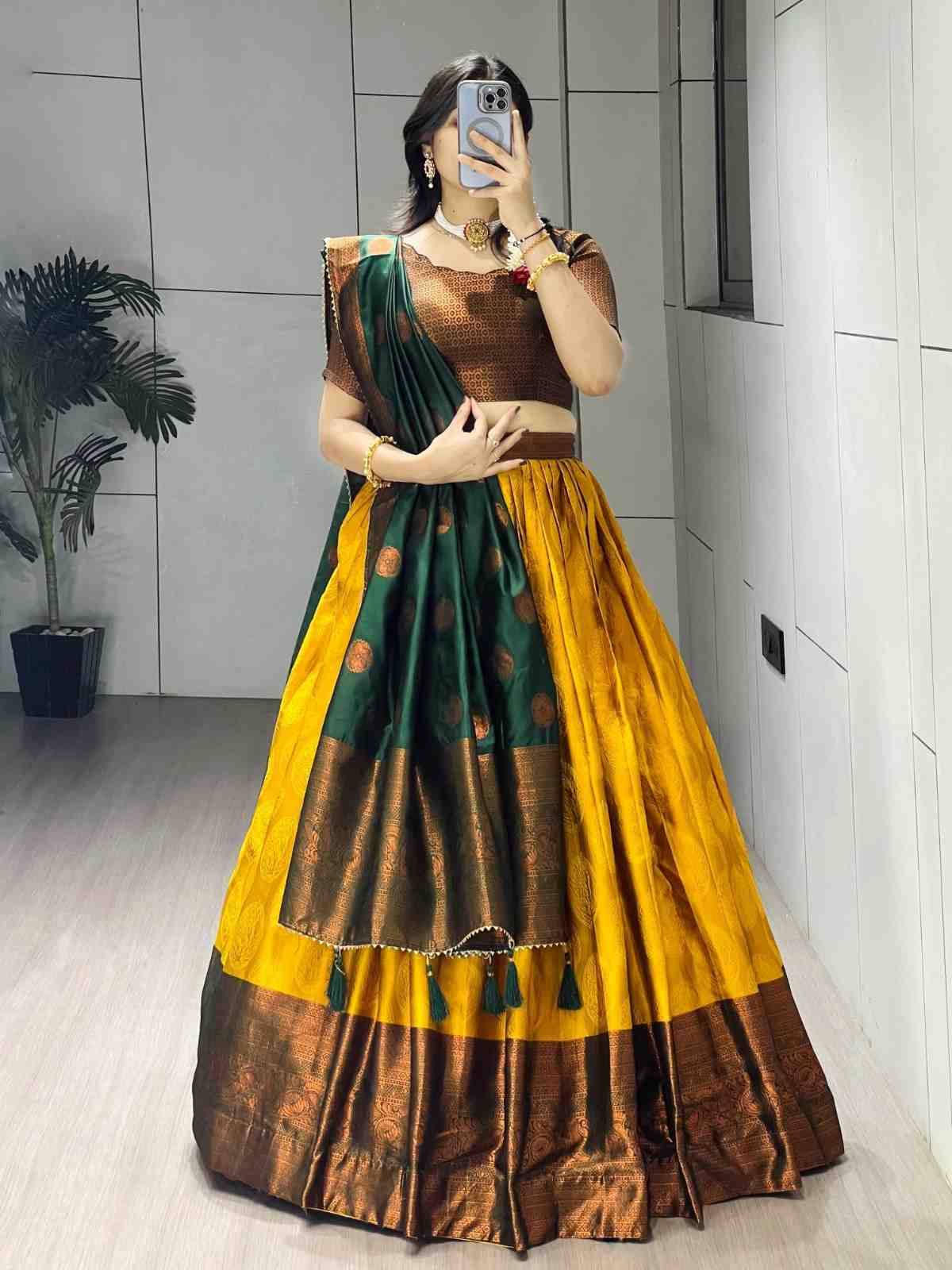 GRTN 8135 Silk MST Wholesale designer lehenga choli